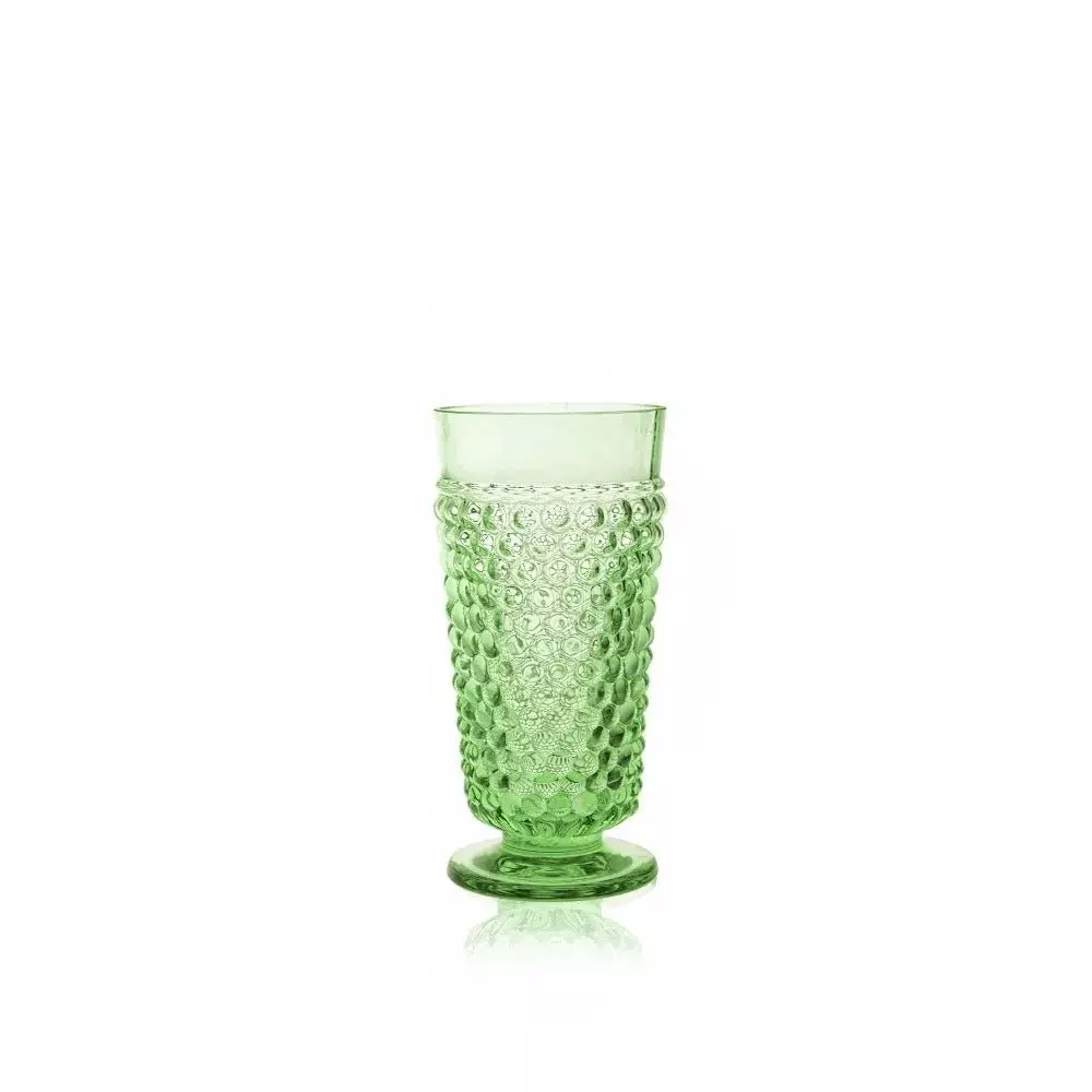 41013300-5127 Набор из 2х бокалов KLIMCHI Light Green Hobnail, хрусталь — изображение 1