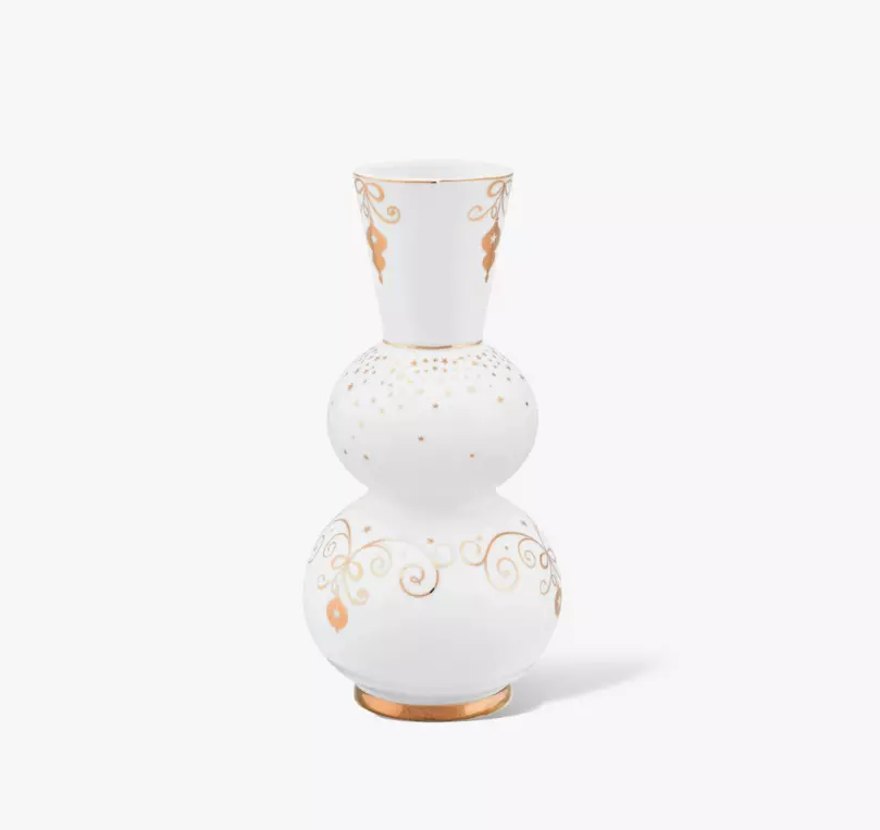 51.102.071 Ваза круглая Royal Winter White Pip Studio, фарфор — изображение 1
