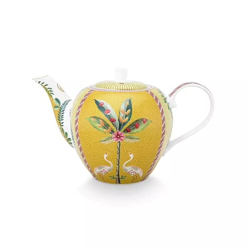 5220359-1 Заварочный чайник La Majorelle Yellow 1,6 л Pip Studio, фарфор — изображение 1